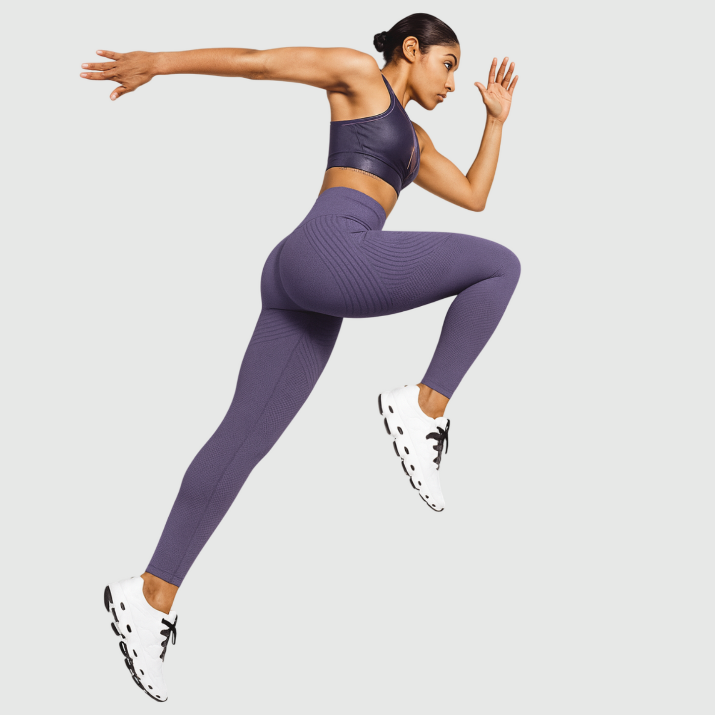 3D Leggings - Lila